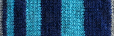 stripes knitted in an arithmetic sequence