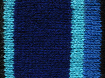 stripes knitted based on a substitution code