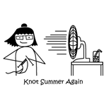 cartoon of knot summer