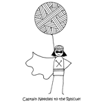 cartoon of captain needles