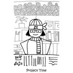 cartoon of project time