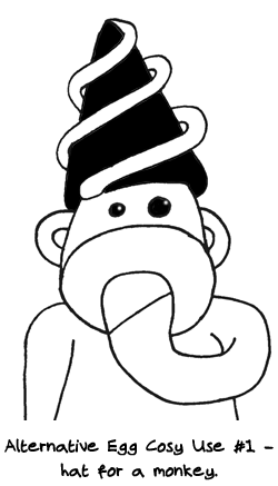 cartoon of monkey hat