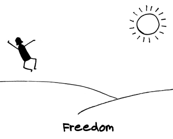cartoon freedom