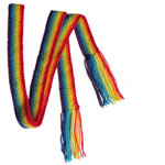 rainbow scarf knitting pattern