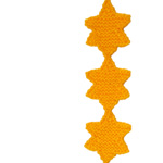 a knitting pattern for little star banner decoration