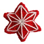 two-tone star decoration pattern