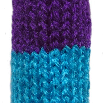 jogless colour change in stocking stitch